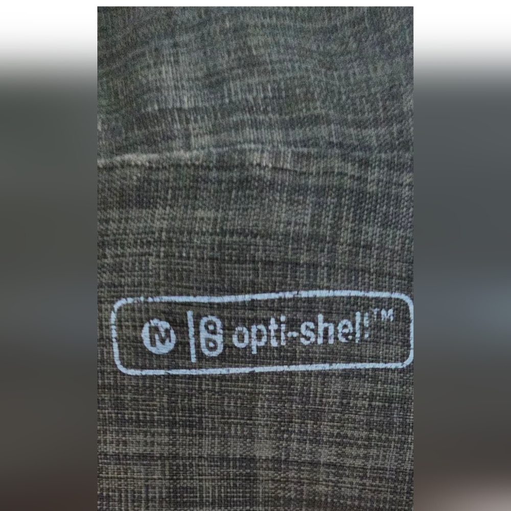 Merrell Opti-Shell Water Resistant Hooded Rain Jacket Removable Hood Adjustable - Picture 8 of 12